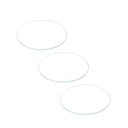 uxcell 時計ガラスクリスタルレンズ 19.5 mm直径 1.1 mmエッジ厚さ ダブルドーム ラウンド クリア 時計ガラス交換部品 時計メーカー用 時計ガ...