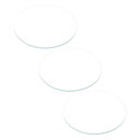 uxcell 時計ガラスクリスタルレンズ 42 mm直径 1.1 mmエッジ厚さ ダブルドーム ラウンド クリア 時計ガラス交換部品 時計メーカー用 時計ガラス...
