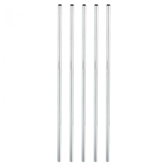 uxcell 円形接続ナット 丸いカップリングナット M4x0.7mm メススレッド 210mmスレッド 円形 スリーブ ..