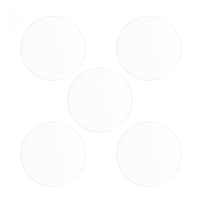 uxcell 時計ガラススクリーンプロテクター 26 mm マットソフト TPUアンチグレア 高精細 HDクリアラウンドスマートウォッチ画面保護フィルム 5個入り