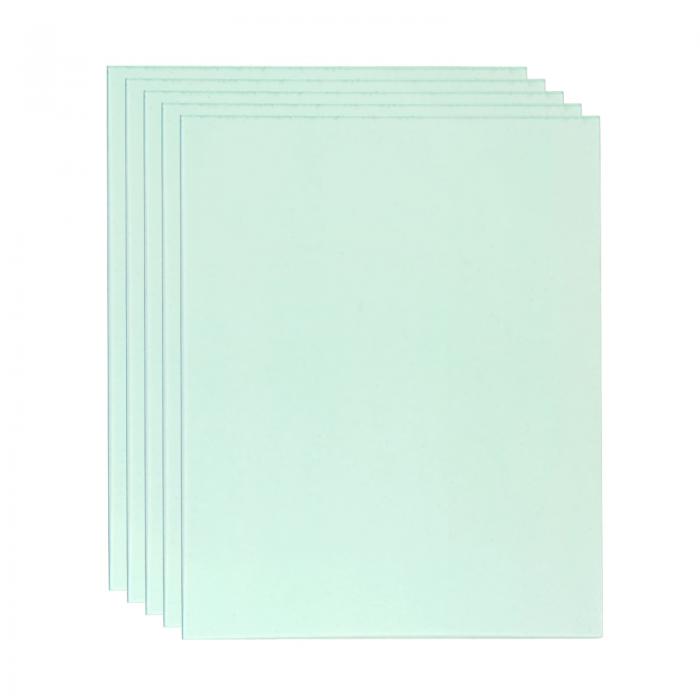 uxcell 溶接ヘルメットアウターカバーレンズ 107x88x1 mm 溶接フィルター保護レンズ交換用 クリア 5個