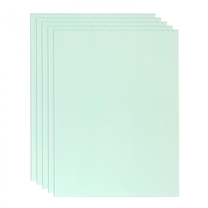 uxcell 溶接ヘルメットアウターカバーレンズ 110x88x1 mm 溶接フィルター保護レンズ交換用 クリア 5個