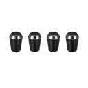 uxcell メスねじハンドノブ M5x16 mm テーパードフェノール インサートマシンハンドル 工具用 機械設備交換部品 4個