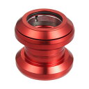 商品詳細 特徴 【属性1】ヘッドチューブ:29.6 mm.【属性2】幅広い用途: MTB、ロードバイク、マウンテンバイク、自転車に適しています【属性3】良質の素材：耐久性と頑丈なアルミニウム合金製。【属性4】スレッドレス自転車用ヘッドセット: 2つの滑らかな密閉カートリッジ ベアリングを備えたスレッドレスヘッドセット。【属性5】パッケージ内容：1セット バイク用ヘッドセット【商品説明】説明：バイク用ヘッドセットは密閉されたベアリングを備えているため、非常にスムーズなパフォーマンスが保証されます。 また、防錆、耐腐食、耐衝撃性にも優れています。フレームのメインチューブに合わせて精密に加工されたバイク用ヘッドセットです。 なめらかな表面と丸みを帯びたエッジで触り心地も快適です。アルミ合金製で耐久性に優れています。搭載口径は29.6 mm。自転車の直管フォークに取り付けるのに適しています。仕様： カラー：レッド商品名：バイクヘッドセット素材: アルミ合金特徴： ねじなし、取り付け簡単ヘッドチューブ:29.6 mmサイズ：41x43 mm(L*D)パッケージ内容：1セット バイク用ヘッドセット 注意書き 【注意事項】 ・当店でご購入された商品は、原則として、「個人輸入」としての取り扱いになり、すべて中国の広東省からお客様のもとへ直送されます。 ・ご注文後、1〜3営業日以内に配送手続きをいたします。配送作業完了後、遅くとも1ヶ月程度でのお届けとなります。 ・個人輸入される商品は、すべてご注文者自身の「個人使用・個人消費」が前提となりますので、ご注文された商品を第三者へ譲渡・転売することは法律で禁止されております。 ・関税・消費税が課税される場合があります。 詳細はこちらご確認下さい。 ＊色がある場合、モニターの発色の具合によって実際のものと色が異なる場合がある。