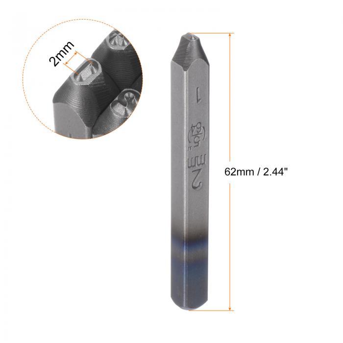 uxcell �ʥ�С�������ץ��å� ����� 0-9 �ѥ���ץ쥹�ġ��� �᥿�륹����ץ��å� �ȥϥ�ɥѥ�� ��° �ץ饹���å� �� �� ��﫤Υ�����ԥ��� �⤵2 mm 9��