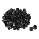 uxcell フラットガーデンケーンキャップ プラスチック製フラット植物 ガーデンつる竹スティック 11mm内径 80個入り