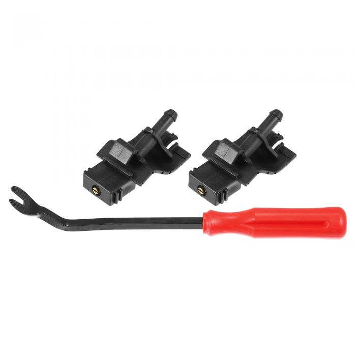 uxcell フロントワイパー ウォッシャーノズルスプレージェットキット 85381-12300 Toyotaに対応 4Runnerに対応 2010-2017に対応 Toyotaに対応 RAV4に対応 2008-2014に対応 Lexusに対応 RX350に対応 2007-2015に対応 Lexusに対応 RX450hに対応 2010-2015に対応 3個