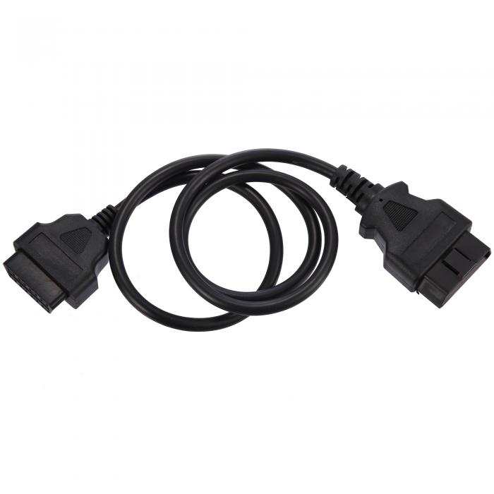 uxcell 16s OBD2P[uR[h ffA_v^RlN^ IX-X P[u OBD2XLi[ffc[A_v^ ԗp 100cm