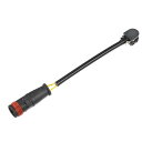 uxcell 1715400617 フロントリア ディスクブレーキパッド摩耗センサー ブレーキパッドセンサー ブレーキパッド摩耗警告灯 Mercedes-Ben...