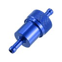 uxcell オートバイガソリン油燃料フィルタ掃除機 6mm直径 ホース ブルー