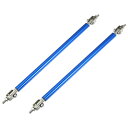 X AUTOHAUX ユニバーサルスプリッターサポートロッド 調整可能 フロントバンパーリップスプリッターストラットロッド ネクタイサポートバー 車用 200 ...