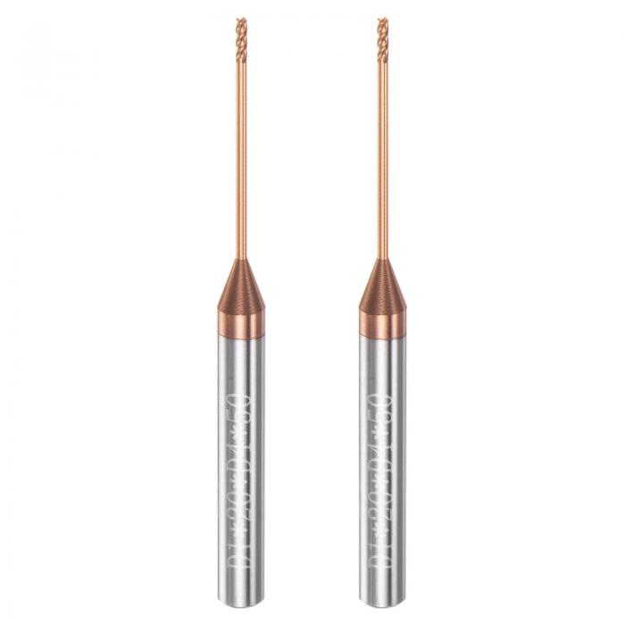 uxcell 切削工具 スクエアエンドミル エンドミ ルカッター AlTiSinコート 超硬ソリッド 4フルート ステンレス鋼焼き入れ鋼切削用 4mmシャンク ...