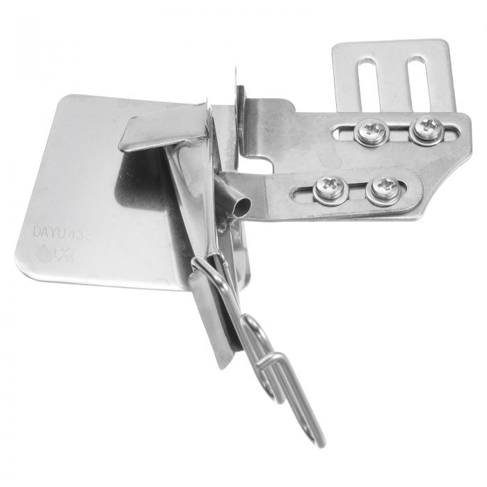 uxcell ミシンバイアスバインダー 直角 二重 折りバイアステープバインダー 直角 エッジングシリンダー 裁縫用品交換用 30mm入口 15mm出口