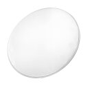 uxcell ドラムヘッド ドラムスキンサウンドコントロール PET素材 36 cm ホワイト(4)