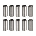uxcell M5 内ネジノックピン 8x20mm 面取りフラット 炭素鋼 円筒ピン ベッド 本棚 金具 工業用ピン 10個入り