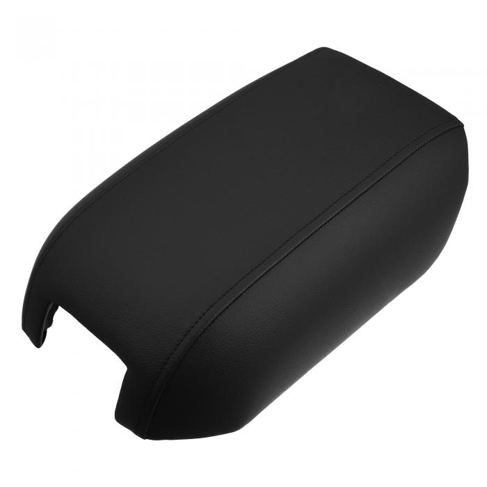 X AUTOHAUX センターコンソールカバー Volvoに対応 XC90に対応 2004-2014に対応 アームレストカバーのパッド交換 人口皮革 ブラック