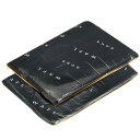 uxcell 消音マット 制振ブロック ブチルゴム エアコン 冷蔵庫用 120 x 80 x 5mm ブラック 4枚