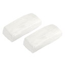 uxcell 封印粘土修復 修復泥 防水 エアコン穴配管用 45 x 21mm ホワイト 2個