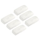 uxcell 封印粘土修復 修復泥 防水 エアコン穴配管用 45 x 21mm ホワイト 6個