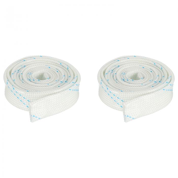uxcell グラスファイバースリーブ 絶縁管 保護スリーブ管 8mm x 1m ケーブルワイヤーラップ用 2本入り