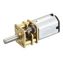 uxcell マイクロ減速ギアモーター フルメタルギアボックス DIY RC飛行機 自動車モデル用 DC 6V 250RPM(4)