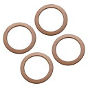 uxcell 財布ハンドル 丸い アクセサリー 代替品 財布DIY用 ビーチバッグ用 ストローバッグ用 ベージュ 長さ135 mm 4個入