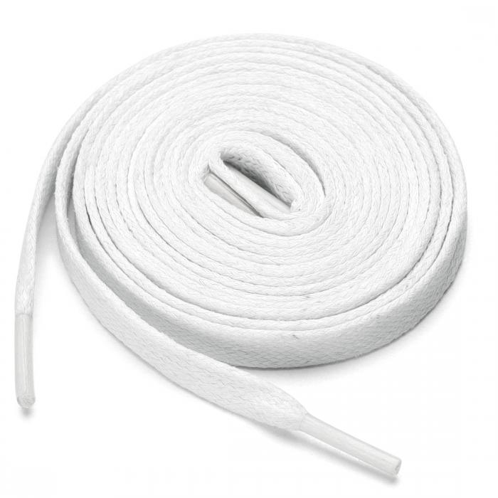 uxcell 靴紐 靴ひも 平型 平ひも スニーカー用 平紐 シューレース ブーツ用 カジュアルシューズ 男女兼用 4本入り 120cm 幅0.7cm