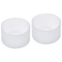 uxcell ウォーターボトルブーツ 75mm ID 耐熱保護 滑り止めボトムスリーブカバー カップ マグ 魔法瓶用 透明 2個入り