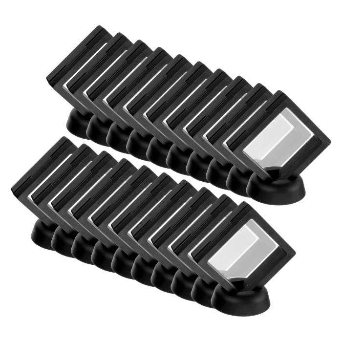 uxcell 3Dフロー ティングディスプレイケース フロー ティングフレーム ディスプレイホルダースタンド ..