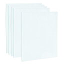 uxcell 溶接ヘルメット外側カバーレンズ 暗化溶接フィルター用 保護レンズ用 置換 138x126x0.8mm クリア 5個