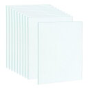 uxcell 溶接ヘルメット外側カバーレンズ 暗化溶接フィルター用 保護レンズ用 置換 105x90x0.8mm クリア 10個