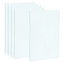 uxcell 溶接ヘルメット外側カバーレンズ 暗化溶接フィルター用 保護レンズ用 置換 117x90x0.8mm クリア 5個