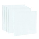 uxcell 溶接ヘルメット外側カバーレンズ 暗化溶接フィルター用 保護レンズ用 置換 133x144x0.8mm クリア 5個