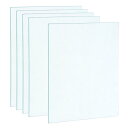 uxcell 溶接ヘルメット外側カバーレンズ 暗化溶接フィルター用 保護レンズ用 置換 123x98x0.8mm クリア 5個