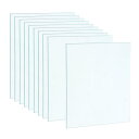 uxcell 溶接ヘルメット外側カバーレンズ 暗化溶接フィルター用 保護レンズ用 置換 103x97x0.8mm クリア 10個