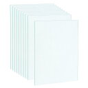 uxcell 溶接ヘルメット外側カバーレンズ 暗化溶接フィルター用 保護レンズ用 置換 105x88x0.8mm クリア 10個
