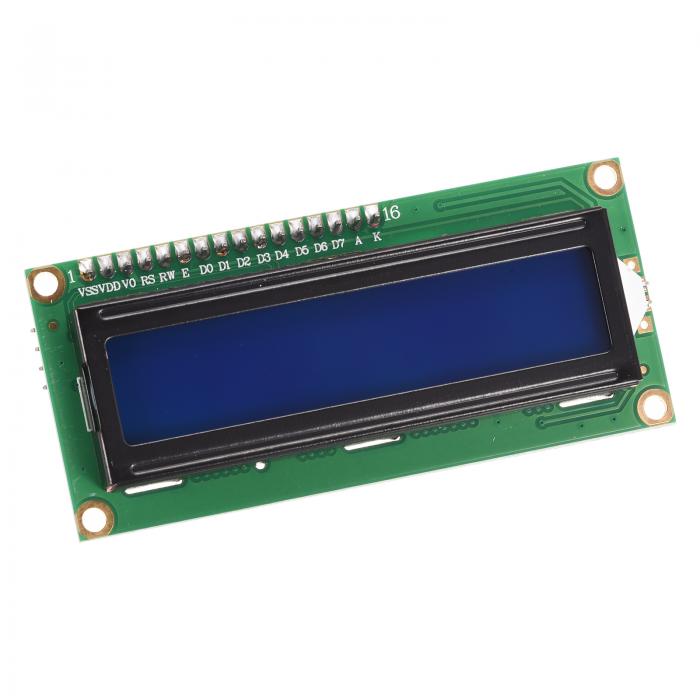 uxcell LCDモジュール IIC LCD 1602 シリアル 表示モジュール 5V ブルー ディスプレイ画面 バックライト 16x2 LCD モジュール インターフェイスアダプター