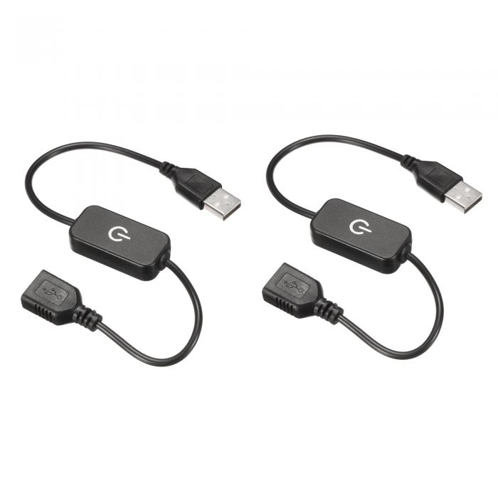 uxcell LEDå饤Ĵ 5V 3A USB ɥȥåȥ顼 ñȯɥȥåץ饤 ֥å 2