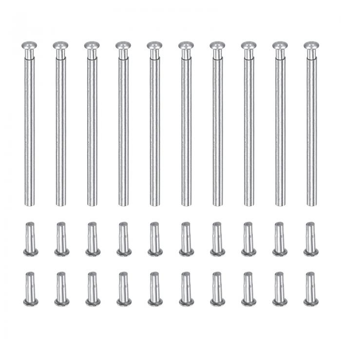 商品詳細 特徴 【属性1】【特徴】：チューブ長さ: 21mm; チューブの直径: 1.2mm; リベットエンドの長さ: 4mm; リベットエンドの直径: 1mm【属性2】【素材】：ステンレス素材を使用しております。頑丈で高硬度、耐久性があります。長寿命です。【属性3】[機能]: フリクションピンは時計バンドを固定するように設計されております。時計を損傷することなくて、時計ストラップや時計のバックルを交換するのに役立ちます。【属性4】時計のベルトの修理や時計のアクセサリーの交換時に効果的なものです。 時計職人や時計愛好家、または時計の修理を DIY したい方に適しています。【属性5】[注意]: ご注文前に正しいサイズをご確認ください。フリクションピンのサイズがお使いの時計バンドと一致していることをご確認ください。【商品説明】説明:ステンレス鋼の素材で作られており、頑丈で高硬度、耐久性があります。長寿命です。フリクションピンは時計バンドを固定するように設計されております。時計に損傷を与えることなく、時計のストラップや時計のバックルを交換するのに役立ちます。時計職人や時計愛好家、または時計の修理をDIYしたい人に適した、時計ストラップの修理や時計アクセサリーの交換に効果的なものですご注文前に正しいサイズをご確認ください。摩擦ピンのサイズが時計のバンドと一致していることを確認してください。仕様：材質：ステンレスチューブの長さ: 21mm/チューブの直径: 1.2mmリベットエンドの長さ: 4mmリベットエンドの直径: 1mmパッケージ内容: 10 x チューブ フリクション ピン20 x リベット エンド 注意書き 【注意事項】 ・当店でご購入された商品は、原則として、「個人輸入」としての取り扱いになり、すべて中国の広東省からお客様のもとへ直送されます。 ・ご注文後、1〜3営業日以内に配送手続きをいたします。配送作業完了後、遅くとも1ヶ月程度でのお届けとなります。 ・個人輸入される商品は、すべてご注文者自身の「個人使用・個人消費」が前提となりますので、ご注文された商品を第三者へ譲渡・転売することは法律で禁止されております。 ・関税・消費税が課税される場合があります。 詳細はこちらご確認下さい。 ＊色がある場合、モニターの発色の具合によって実際のものと色が異なる場合がある。