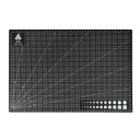 uxcell カッティングマット 450 x 300mm ロータリーファブリックマット セルフリカバー 両面 愛好家 DIY クラフト 独創 デザイン 縫製 ブ...