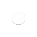 uxcell 時計ガラスサファイアクリスタルレンズ 直径18.5mm ラウンドフラット 厚さ1.1mm 交換部品 時計修理用 クリア
