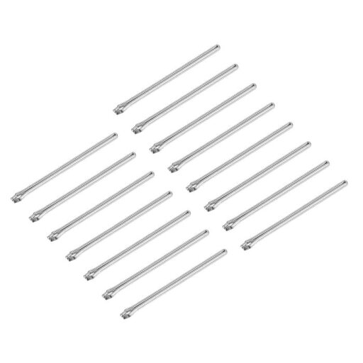 uxcell ウォッチバンドリンク ステンレス鋼製 シルバートーン ウォッチストラップスプリットピン 24mm全長 1mm 直径 15個入り uxcell ウォッチバンドリンク ステンレス鋼製 シルバートーン ウォッチストラップスプリットピン 24mm全長 1mm 直径 15個入り