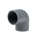 uxcell 90度 PVCパイプ継手エルボ ソケット PVC継手ベント 32mm、20個