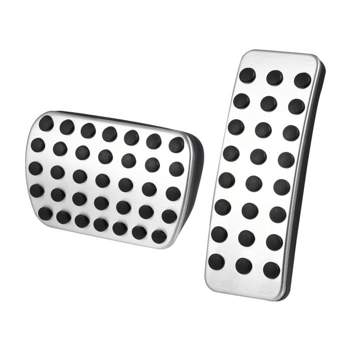 uxcell ガスおよびブレーキペダルパッドカバー 滑り止め Mercedesに対応Benzに対応 GLE G L S ML GL 35..