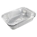 uxcell アルミホイルパン 使い捨てトレー容器 キッチン 焙煎 ベーキング 調理用 255mm x 190mm 1750ml 4個