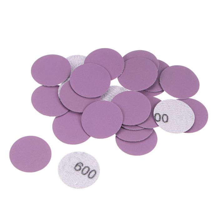 uxcell サンディングディスク サンディングペーパー サンドペーパー 600グリット フックとループ 酸化..