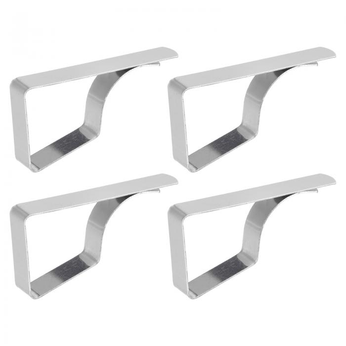 uxcell テーブルクロスクリップ 430ステンレス鋼ホルダー ホーム レストラン 宴会 屋外ピクニック テー..