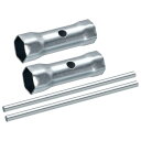 uxcell ハンドコンビネーションソケットレンチセット デュアルエンドレンチ 六角ソケット ソケットサイズ17-19 mm 2個