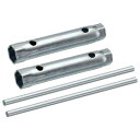 uxcell ハンドコンビネーションソケットレンチセット デュアルエンドレンチ 六角ソケット ソケットサイズ10-12 mm 2個