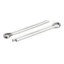 uxcell 割りピン ステンレス鋼クリップ ファスナーフィッティング 自動車 メカニズム 芝刈り機用 4mm x 40mm(4)